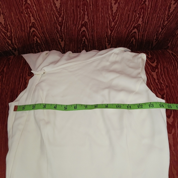 RALPH LAUREN PURPLE LABEL Beige Cape Jumpsuit Cocktail Dinner Party Women's 6 - Picture 13 of 16